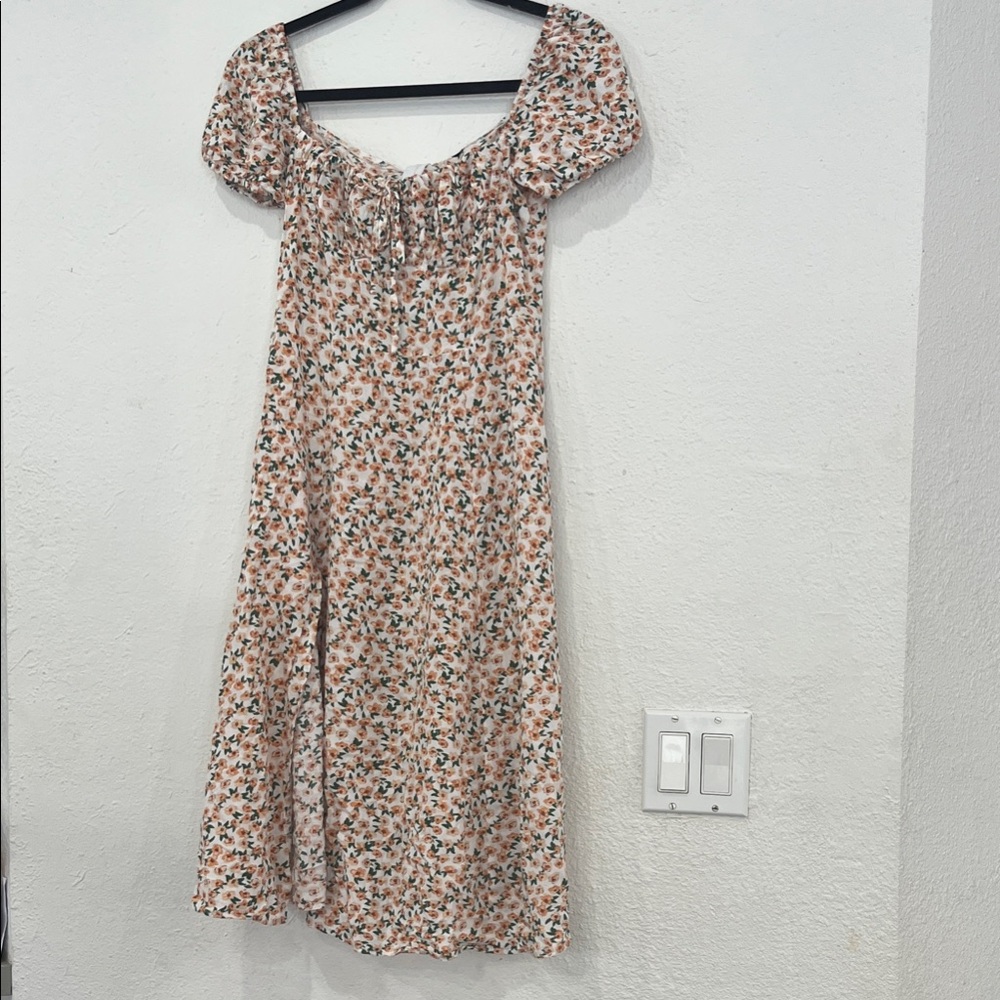 Floral Print Women's Dress